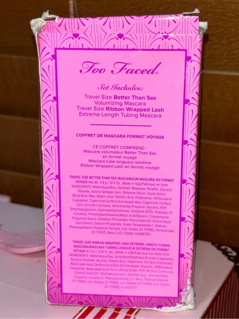 Too Faced Storybook Lashes Travel Size Mascara Set